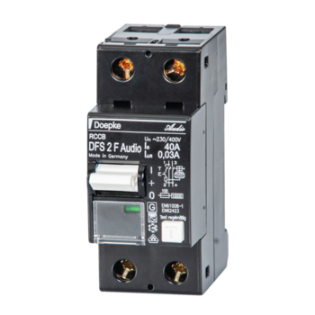 RCCB 2P 40A - for audiophile applications