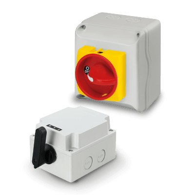 Cam switches in box.