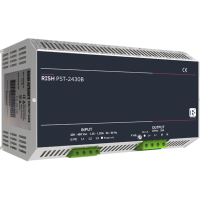 Multi-range Power Supply 24–48VDC for Industrial Use