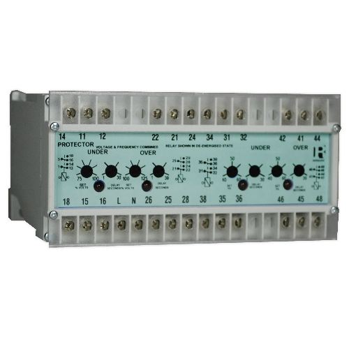 Rish Relay 256-PHV - Combined UnderOver Voltage & Frequency Relay