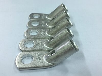 Angled Tubular Cable Lugs, Cu, 45° Offset, Standard Type