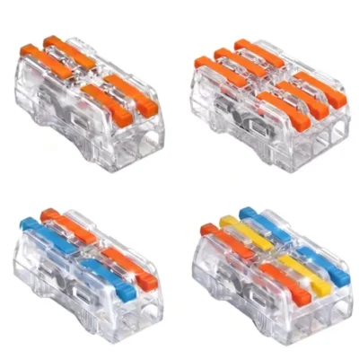 Lever In-Line Releasable Connectors