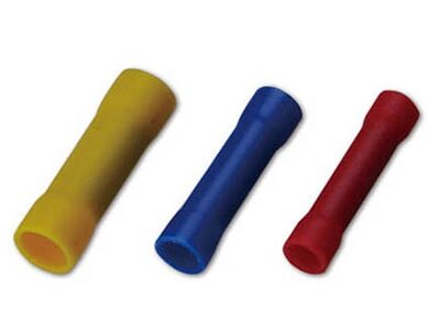 PVC Insulated Butt Splice-Brass plate