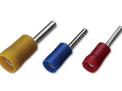 PVC Insulated Pin Terminals(Double Crimp)