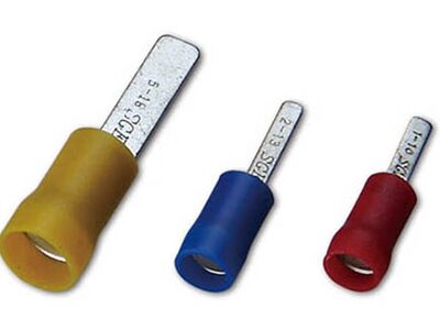 PVC Insulated Blade Terminals(Double Crimp)