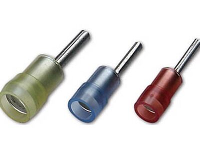 Nylon Insulated Pin Terminals(Double Crimp)